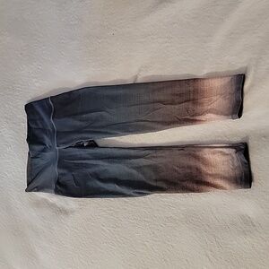 Nigra Sol Black and Brown Leggings